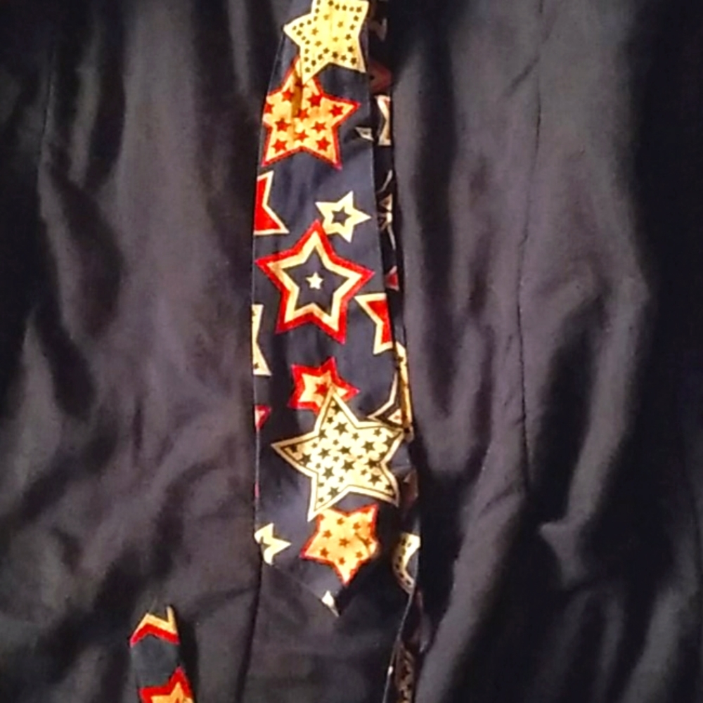 An American tie.
